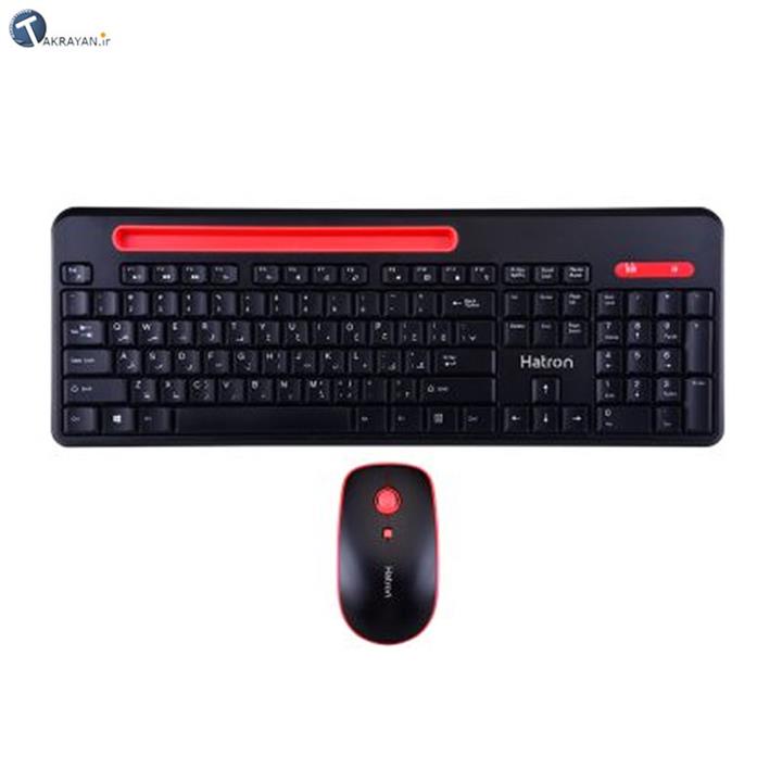 کیبورد و موس هترون مدل HKCW135 Hatron HKCW135 Keyboard and Mouse